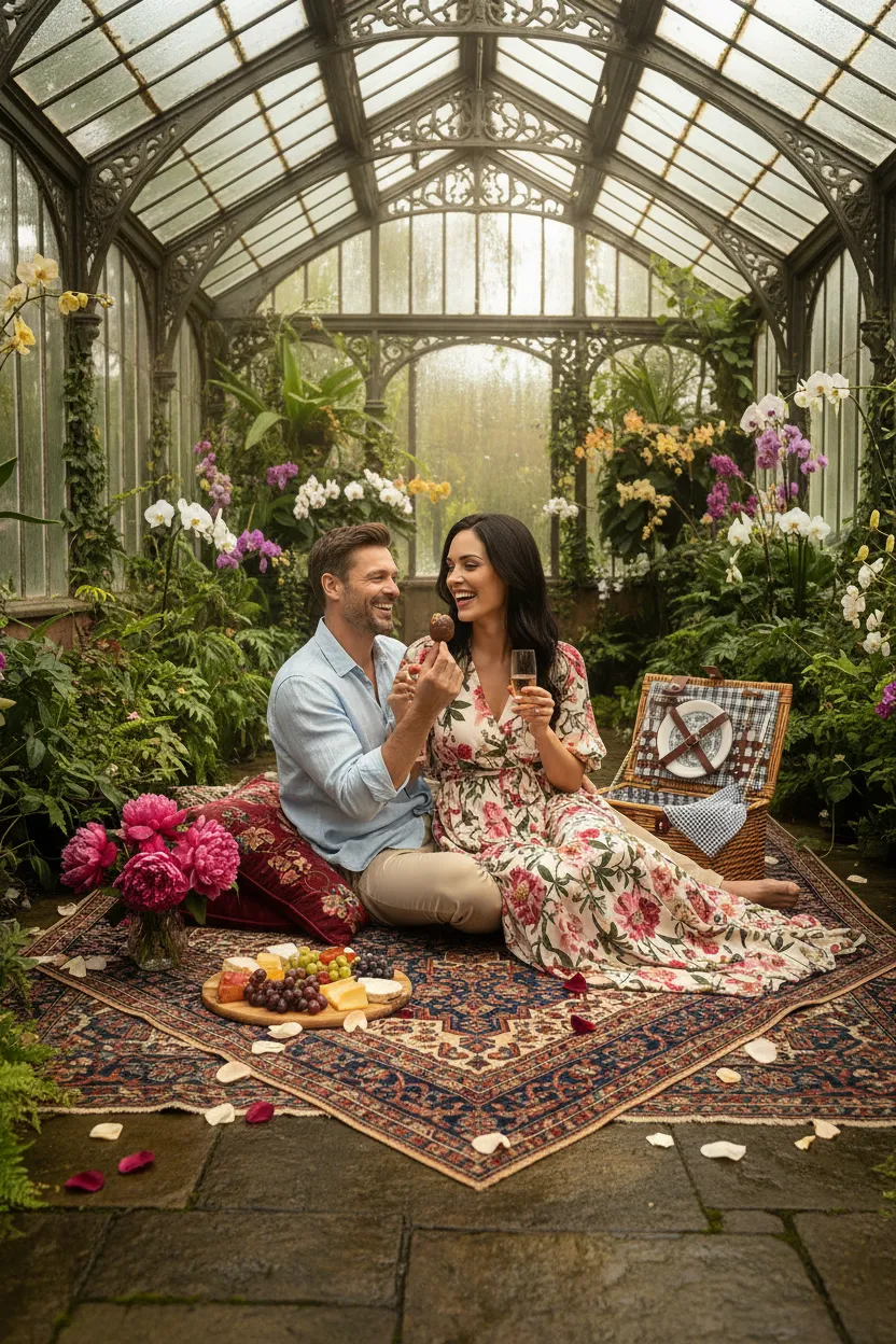 Piquenique na Estufa