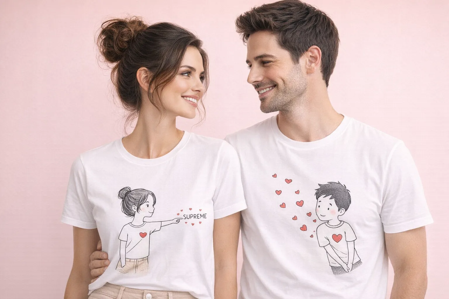 Camisetas de Coração