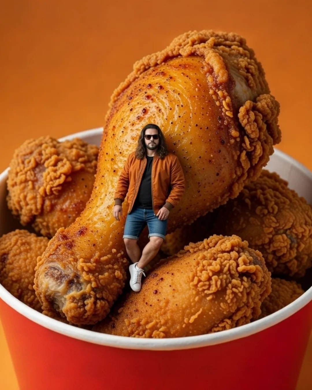 Frango Frito Gigante