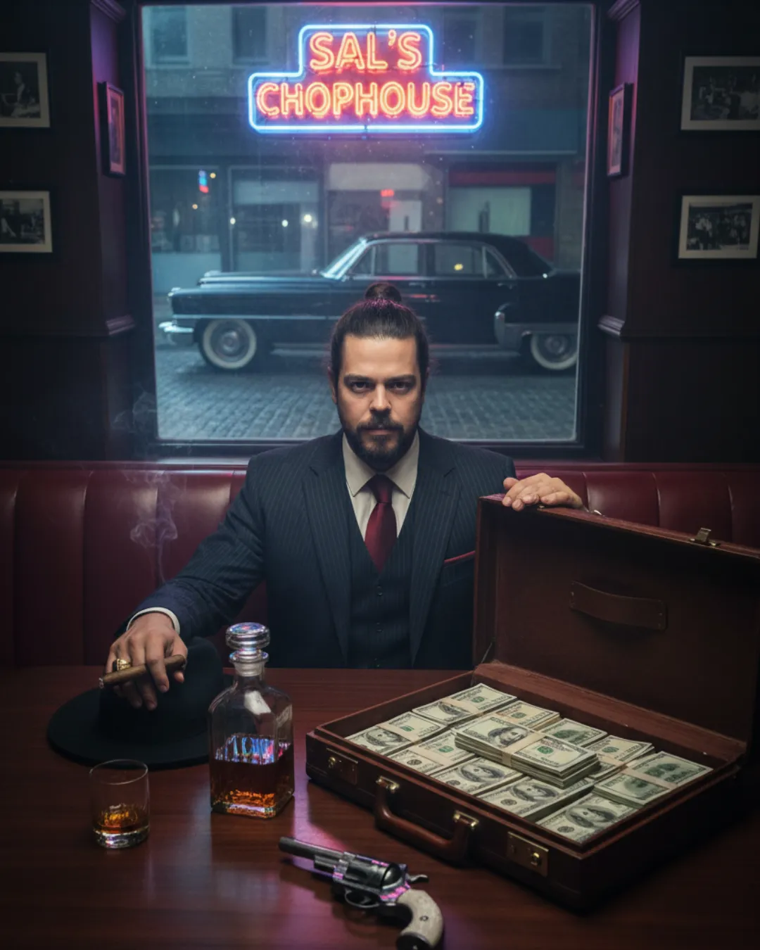 Garagem de Carros Clássicos