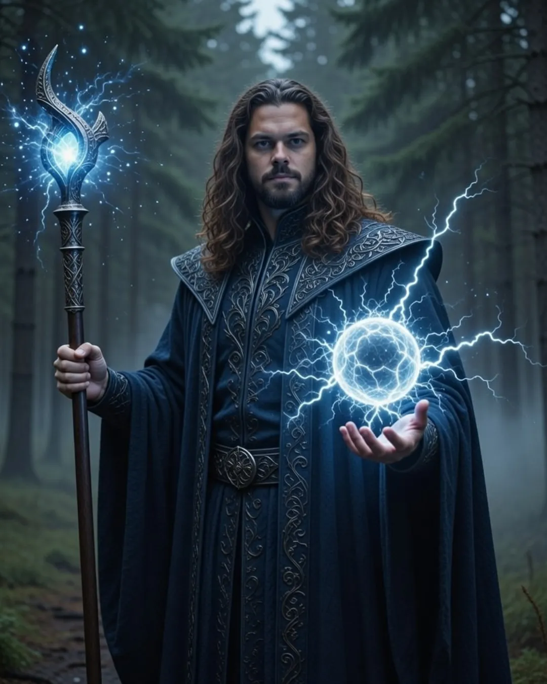 Mago com Relâmpagos