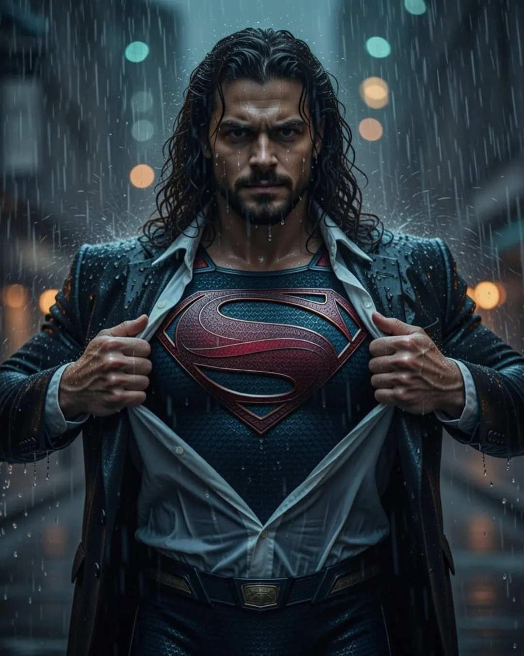 Superman na Chuva